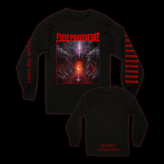 False Providence - "Cleanse the Faith" Long Sleeve